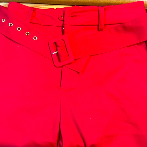 Red Mumu dressed pants, size S, made in China - Picture 1 of 12